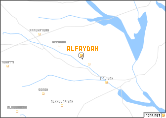 map of Al Fayḑah