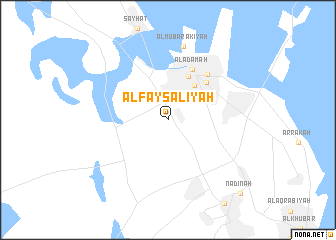 map of Al Fayşalīyah