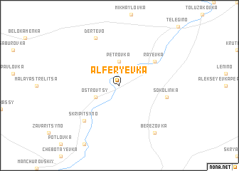 map of Alfer\