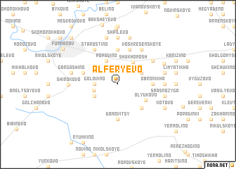 map of Alfer\