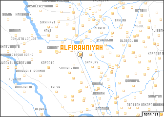 map of Al Fir‘awnīyah