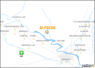 map of Alfocea