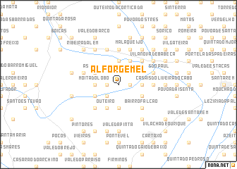 map of Alforgemel