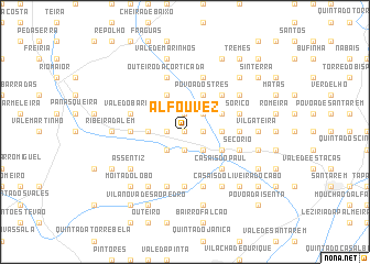 map of Alfouvez