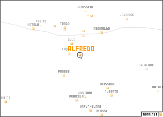 map of Alfredo