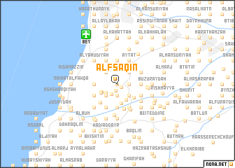 map of Al Fsāqīn