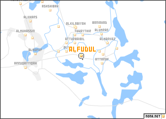 map of Al Fuḑūl