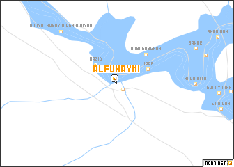 map of ((Al Fuḩaymī))