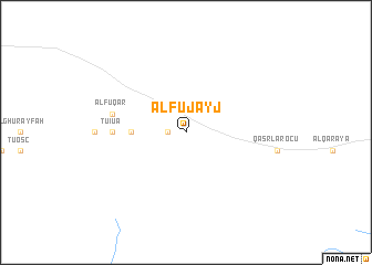 map of Al Fujayj