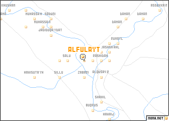 map of Al Fulayt