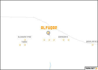 map of Al Fuqar