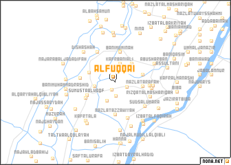 map of Al Fuqqā‘ī