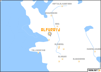 map of Al Furayj
