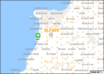 map of Al Furn
