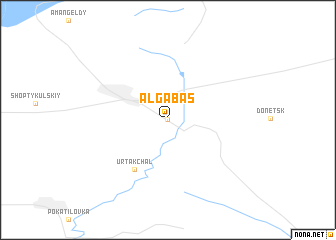 map of Algabas