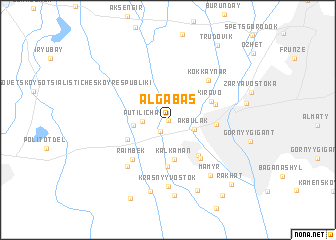 map of Algabas