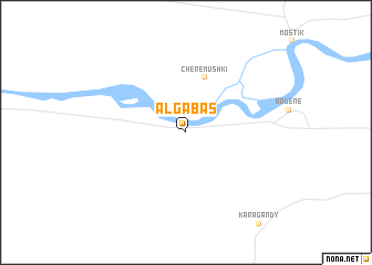 map of Algabas