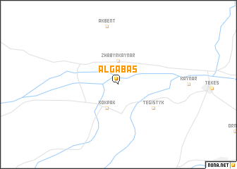 map of Algabas