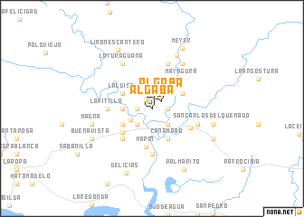 map of Algaba