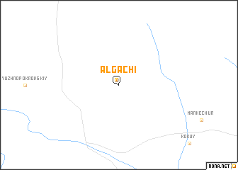 map of Algachi