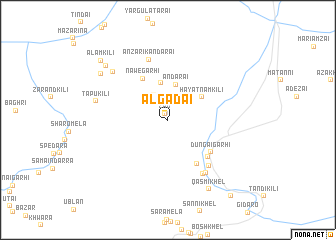 map of Algadai