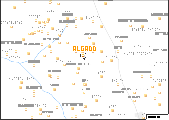 map of Al Gadd