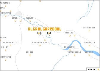 map of Algarrobal