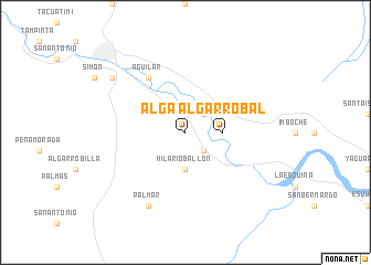 map of Algarrobal