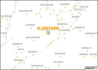 map of Algarrobal