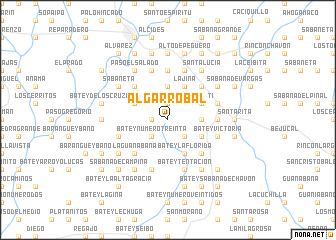 map of Algarrobal