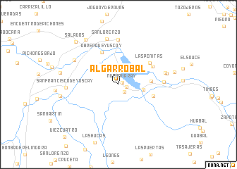 map of Algarrobal