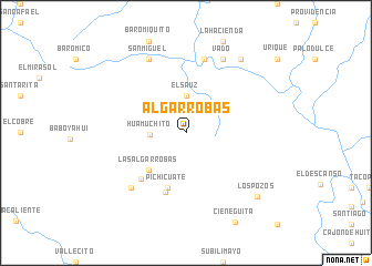 map of Algarrobas