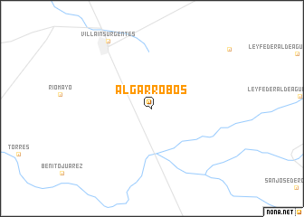 map of Algarrobos