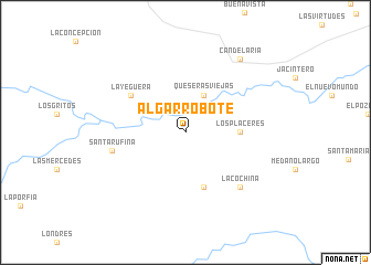 map of Algarrobote