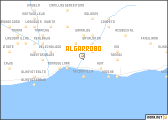 map of Algarrobo