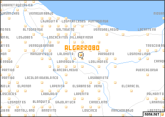 map of Algarrobo