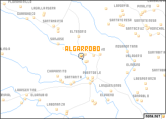 map of Algarrobo