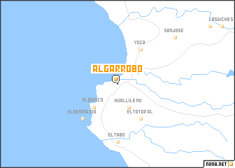 map of Algarrobo