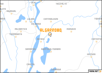 map of Algarrobo