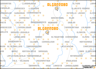 map of Algarrobo