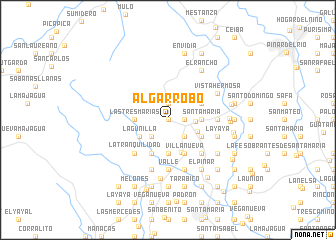 map of Algarrobo