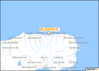 map of Algarvia