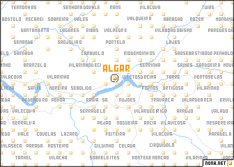 map of Algar