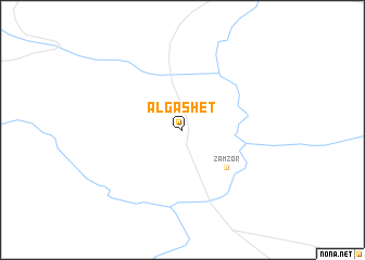 map of Algashet