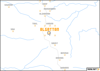 map of Al Gattan