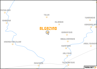 map of Algazino