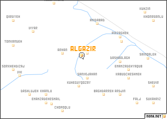 map of Ālgazīr