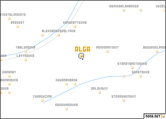 map of Alga