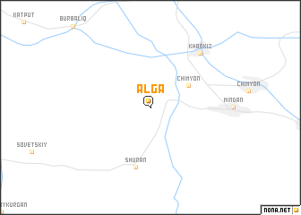 map of Alga