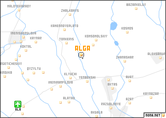 map of Alga